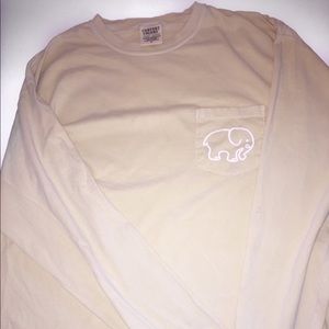 yellow long-sleeved ivory ella